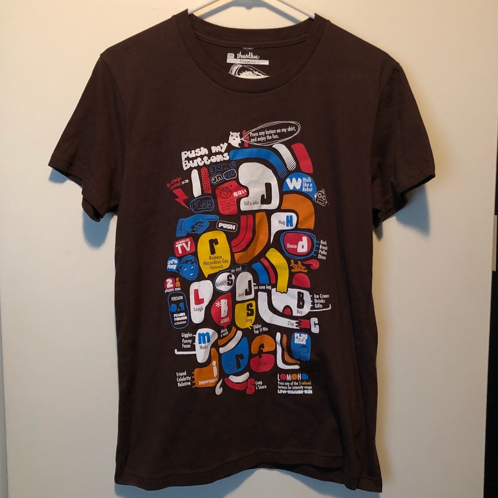 Push My Buttons Tee - Picture 2 of 4